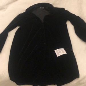 brand new asos velvet collar dress